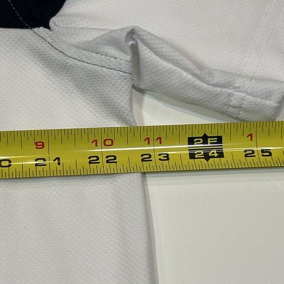 Izod Performance Xtreme Function Cool FX Golf Polo Men’s Large Green White Blue - Picture 11 of 14